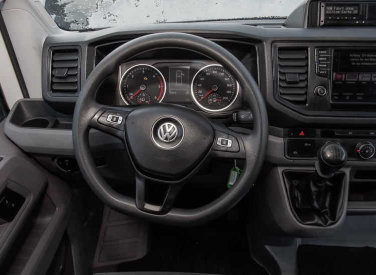 Crafter 50 'Kofferaufbau GPS' 2.0 TDI, lang,Schwingsitz, Navi uvm