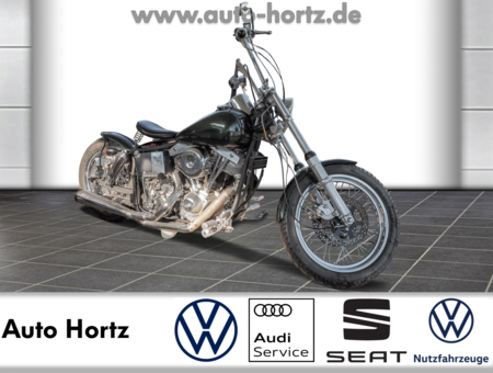 Shovelhead Baujahr 1981 Leder