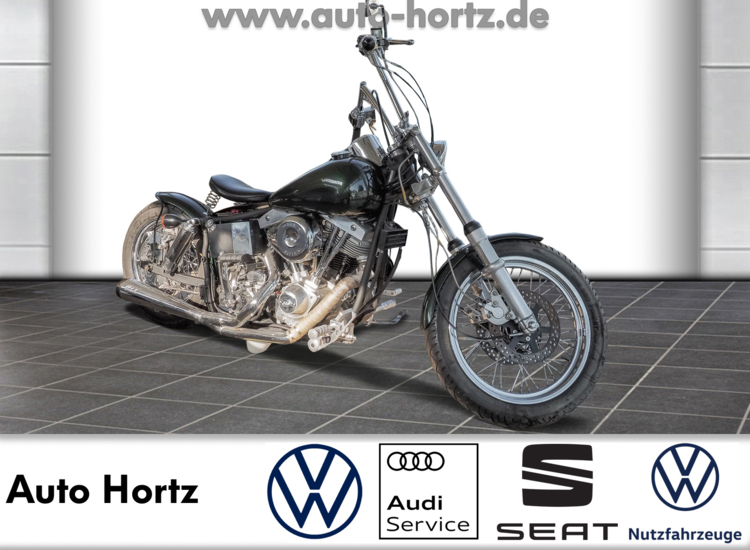 Shovelhead Baujahr 1981 Leder