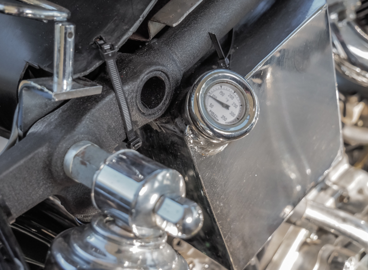Shovelhead Baujahr 1981 Leder