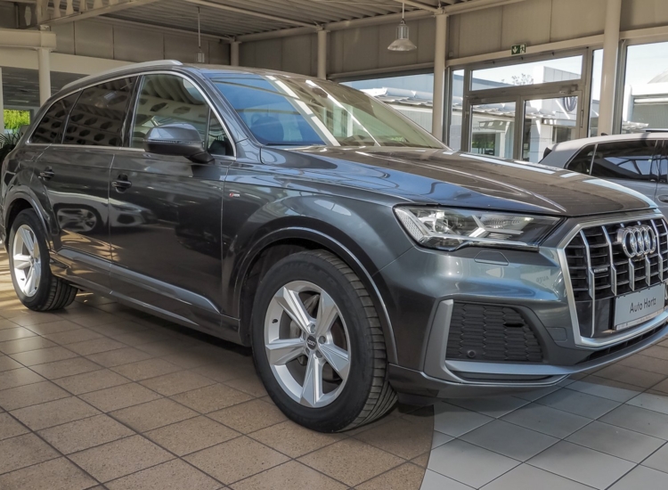 Q7 50 S-Line, 3.0 TDI quattro, Tip-Tronic, incl. 255er Winterräder, Navi Plus, AHK uvm