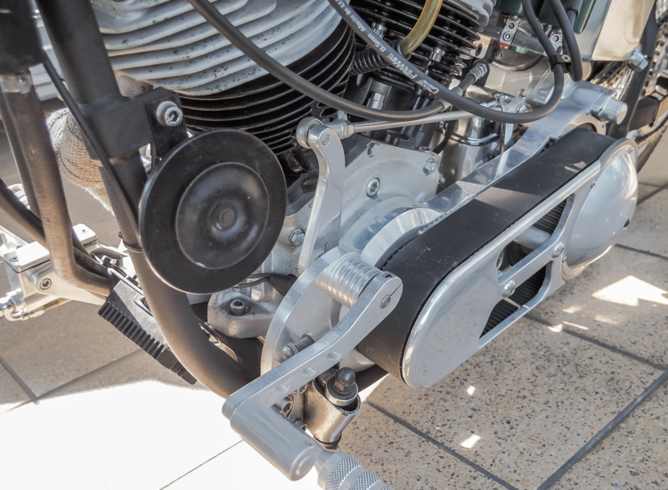 Shovelhead Baujahr 1981 Leder