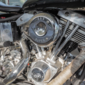Shovelhead Baujahr 1981 Leder